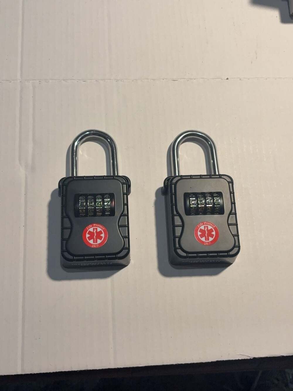Life Protect 24/7 Medical Alert Combination Lock Box Set of 2